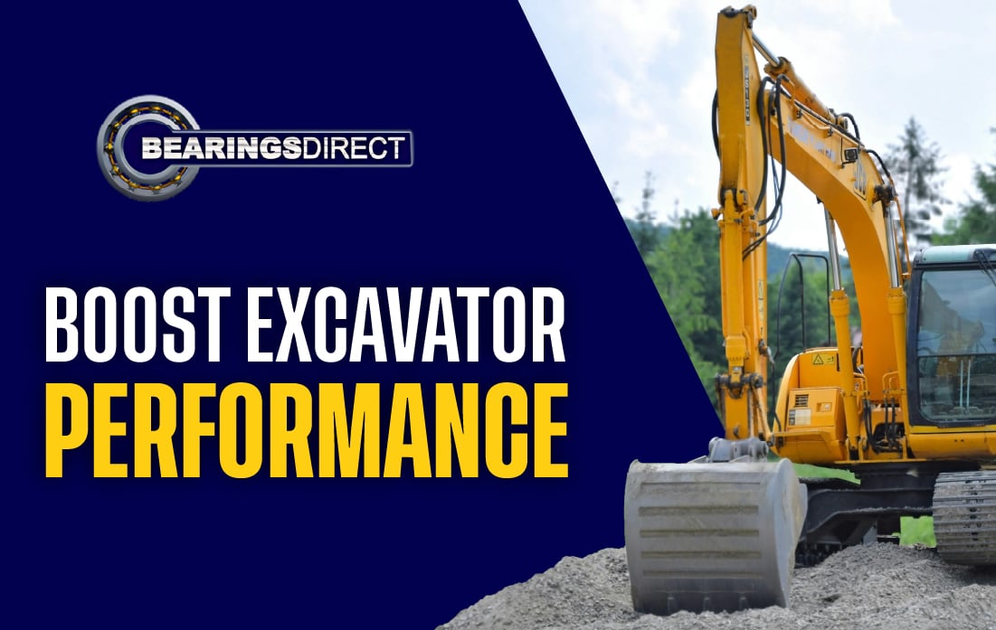 Enhancing Excavator Performance with Bearings Direct Bearings: A Case Study