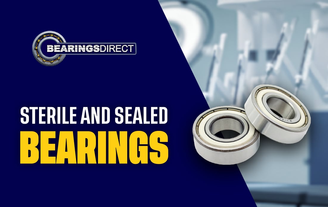 Sterile and Sealed Bearings for Hygienic Healthcare Environments